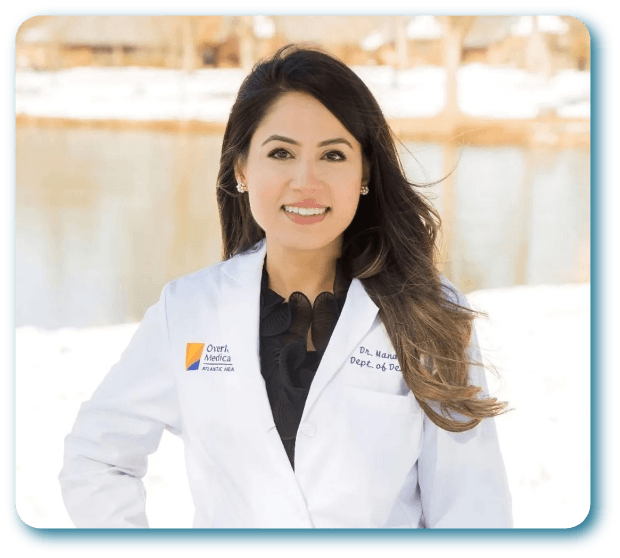 smiling Dr. Manal Kazi, DMD